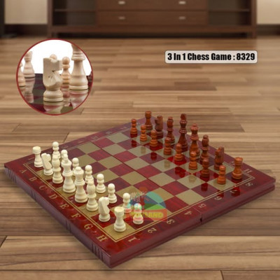 3 in 1 Chess Game : 8329